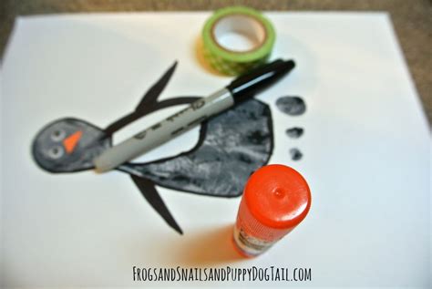 Penguin Footprint Art Fspdt