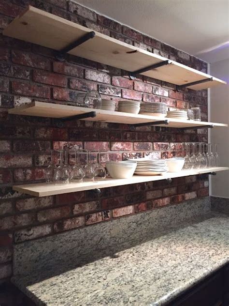 Love The Open Industrial Shelving On The Real Brick Wall Sagebrush
