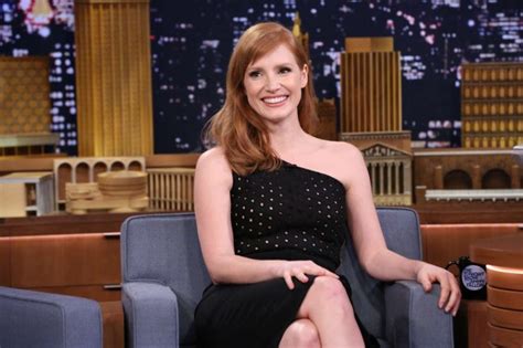 Jessica Chastain The Tonight Show With Jimmy Fallon Gotceleb