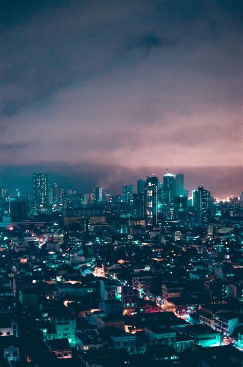 The Night Lights In Manila Philippines Cities Philippines
