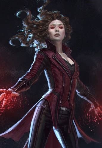 Captain America Civil War Images Scarlet Witch Concept Art With