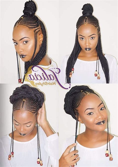 Looking for a crash course in all the latest short hairstyles? 15 Best Collection of Straight Up Cornrows Hairstyles