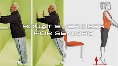The 2 Basic Squat Exercises For Seniors How To Perform