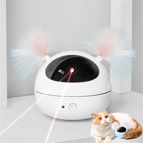 Automatic Cat Laser Toys 360° Automatic Rotating Interactive Laser Cat