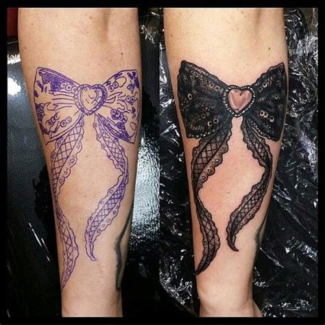 Perfect Lace Bow Tattoo 🎀👌 Lace Bow Tattoos Bow Tattoo Designs Bow
