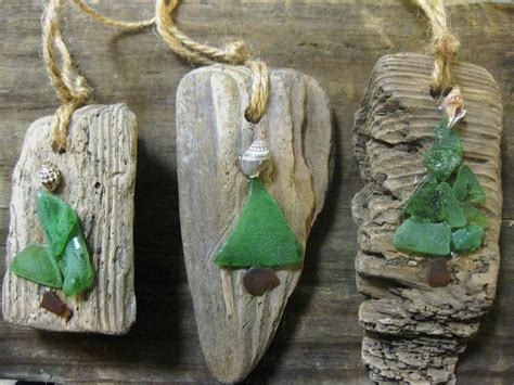 Sea Glass Beach Glass Crafts Driftwood Crafts Driftwood Christmas Tree