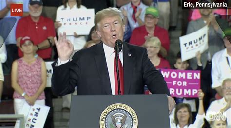 Live President Trump Holds Rally In Pennsylvania