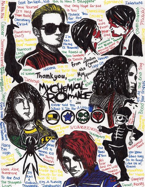 My Chemical Romance Fan Art By Epicjordypants On Deviantart