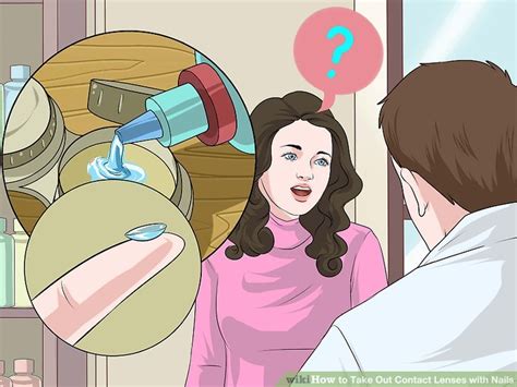 Put contacts in and out with long nails | optometrist explains this video is intended to demonstrate the hazardous nature. How to Take Out Contact Lenses with Nails: 10 Steps