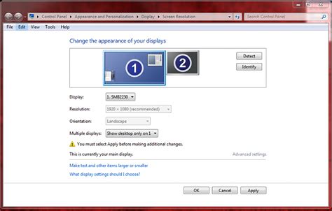One of the displays will have a white bar at the top of the screen. Keyboard shortcut for disable\enable 2nd screen? - Windows ...