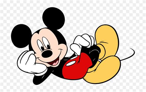Download Mickey Mouse Laying Down Clipart Png Download 5261591