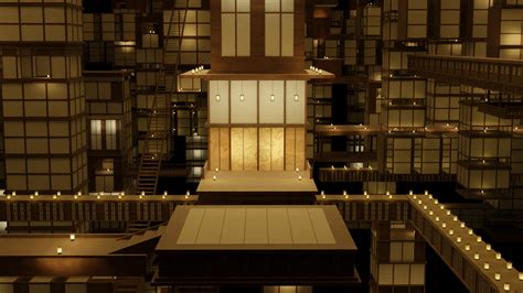 ArtStation - Infinity Castle Concept from Demon Slayer | Resources