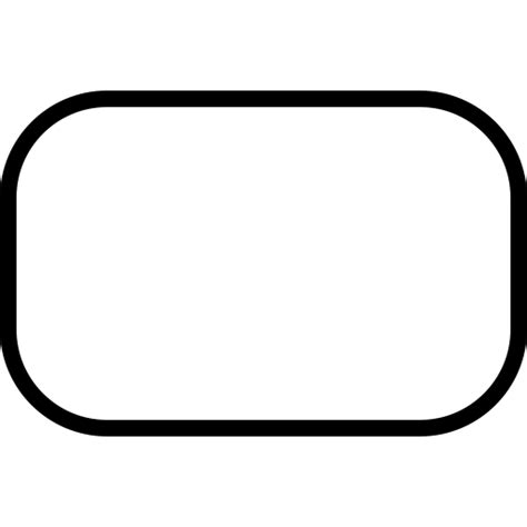 Rounded Rectangle Vector At Collection Of Rounded