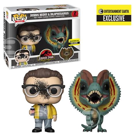 As the dilophosaurus is listed as 'with chase', it's speculated there will also be a rarer version without the frill to hunt down. Anunciados los Funko Pop! de "Jurassic Park" (y son una ...