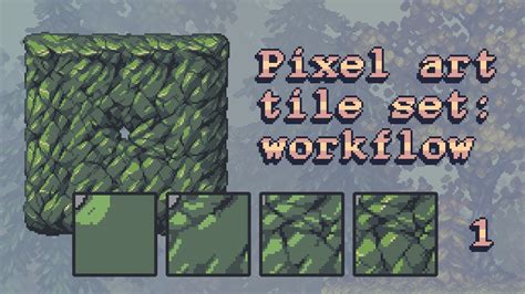Pixel Art Tile Set Workflow In Pro Motion 65 Youtube