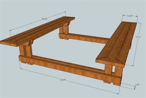 Inexpensive Diy Picnic Table Tutorial Your Projectsobn Diy Picnic Table Picnic Table Diy
