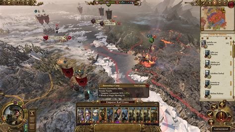 Karl Franz Bringing The Fight To Chaos Totalwar