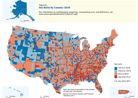 Male To Female Sex Ratio Ranked By State