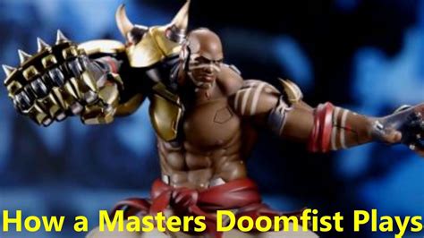 How A Mastered Doomfist Plays On Console Youtube
