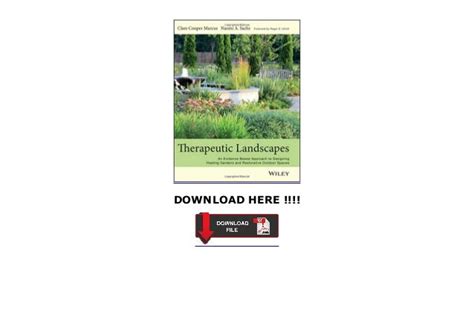Recommendation Therapeutic Landscapes An Evidence Based Approach To