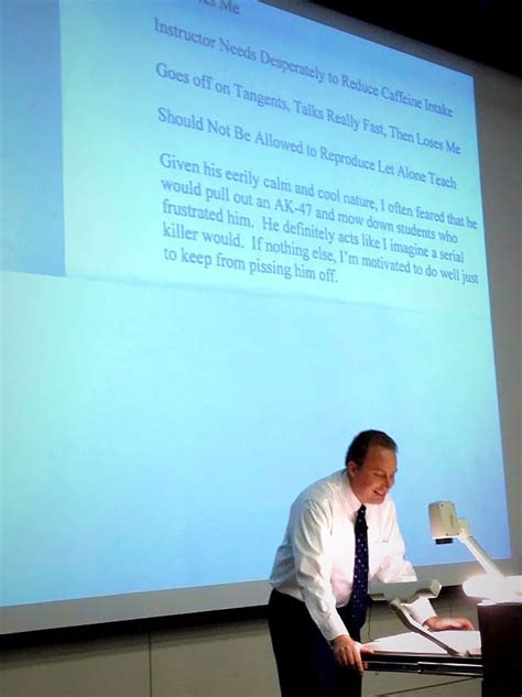 Maybe you would like to learn more about one of these? Professor Reads His RateMyProfessor Reviews In Class | Can ...