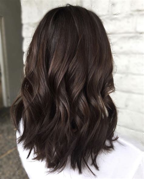 Dark Chocolate Dark Chocolate Hair Color Dark Hair With Lowlights