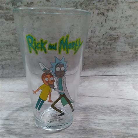 Adult Swim Limited Edition Rick And Morty Pint Drinking Glassnew