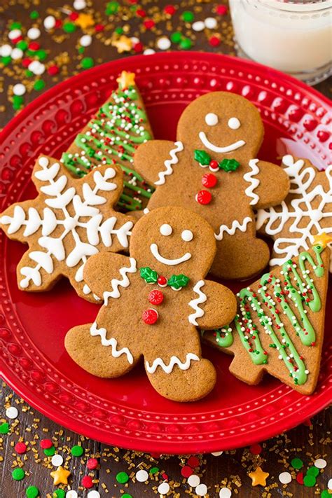 Find images of christmas cookies. Gingerbread Cookies - Cooking Classy