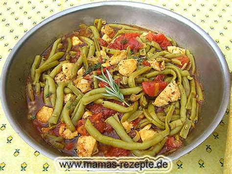 Bei der ernährung ersetzen erbsen übliches, billigeres soja, um das vielfach verbreitete, künstlich erzeugte unnatürlich schnelle wachstum auf natürliche art zu verlangsamen. Hähnchen - Bohnenpfanne | Mamas Rezepte - mit Bild und ...