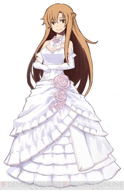 Image Asuna Wedding Dresspng Sword Art Online Wiki Fandom