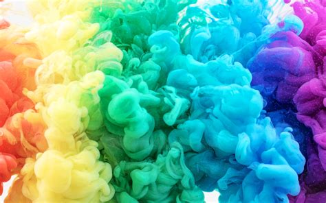 Download Wallpapers Colorful Smoke 4k Abstract Art Rainbow