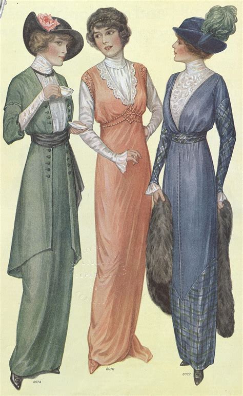 Inspirations 1914 Fashion 1910s Fashion Fashion History