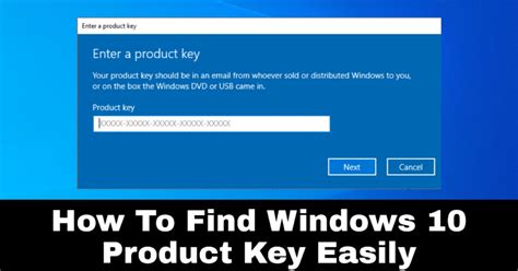 How To Find Windows 10 Product Key Here Are 4 Methods Windows 10