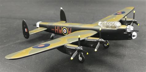 British Avro Lancaster Mk Iii Heavy Bomber 1144 Diecast Aircraft Plane