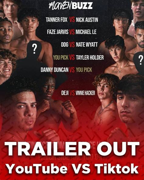 Welcome to crackstreams.biz links are updated one day before the event. Youtube Vs Tiktok Boxing Event Official Trailer Out Now ...