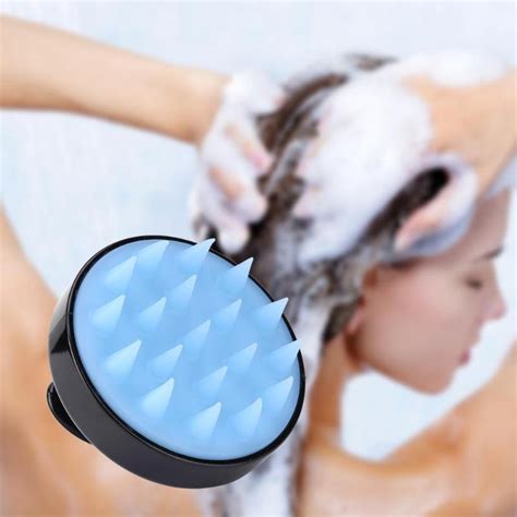 Buy 1pc Shampoo Washing Comb Silicone Teeth Hair Scalp