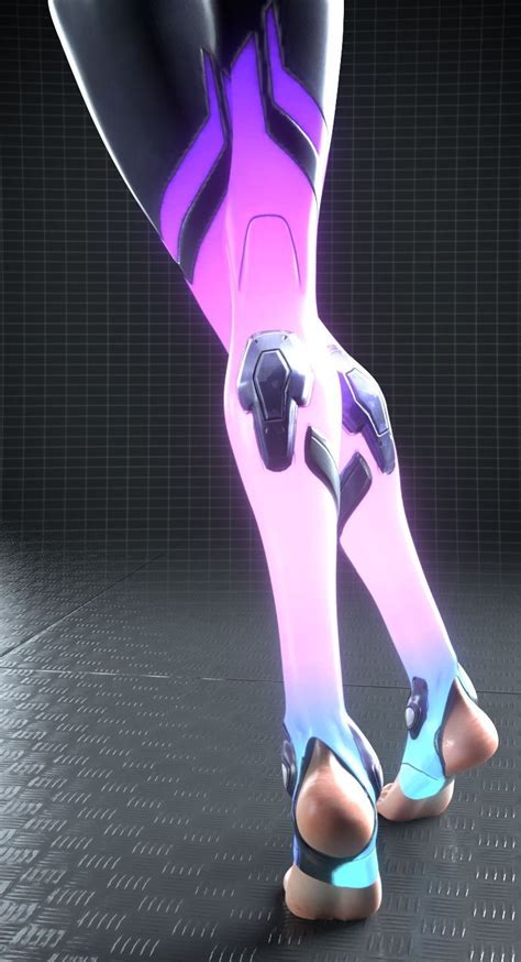 Legs Bright Cyberpunk Character Cyberpunk Fashion Sci Fi Concept Art