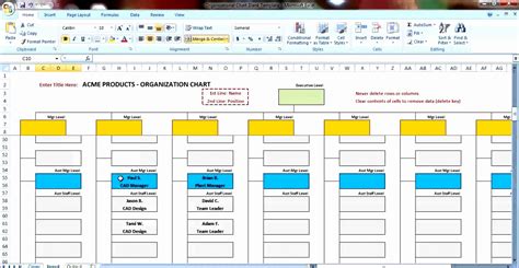 8 Organizational Chart Template Free Download Excel Besttemplatess