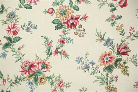1900s Antique French Wallpaper By The Yard French