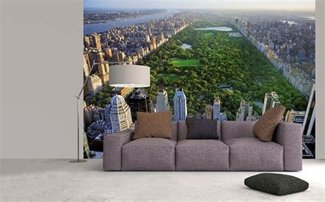 Central Park Wall Mural Full Size Large Wall Murals The Mural Store