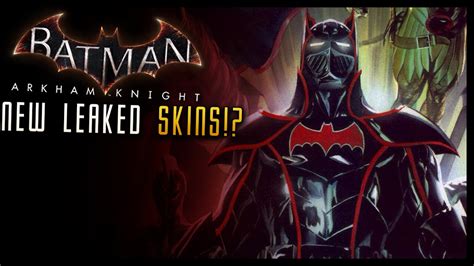 The arkham city skins pack contains seven bonus batman skins: Batman Arkham Knight: NEW Leaked DLC Skins?! - YouTube