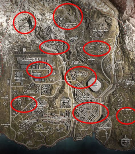 Best Places To Land In Call Of Duty Warzone To Help You
