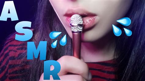 asmr 💦💋 beijando mini microfone 💋💦 sons de boca molhados [wet mouth sounds] youtube