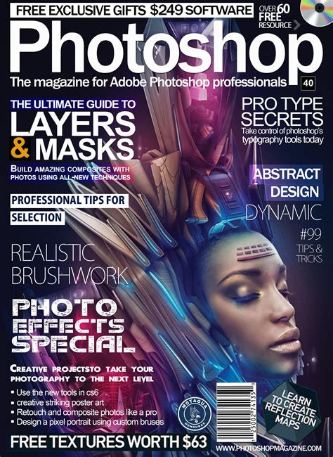 Magazine Cover Page Design Photoshop