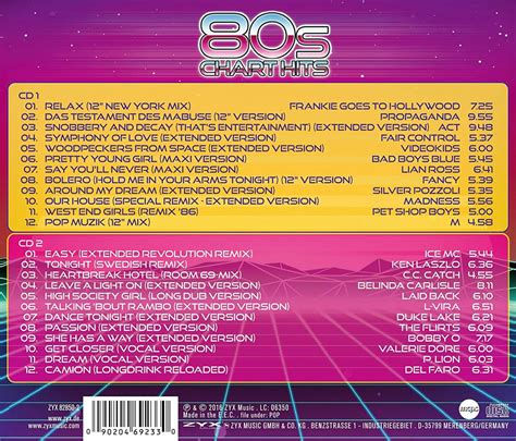 80s Chart Hits Extended Versions Various Artists Muzyka Sklep Empikcom