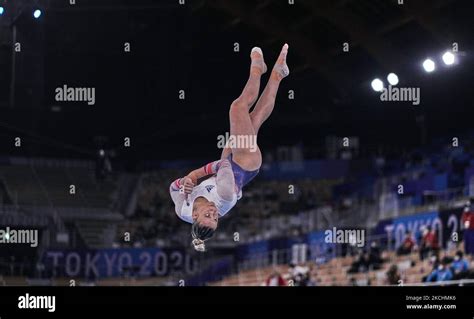 Amelie Morgan Of Great Britain During Womens Qualification For The