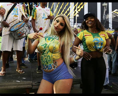 Brazil Carnival Body Paint