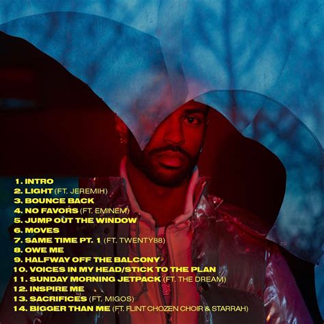Big Sean I Decided Tracklist Mixtape Tv