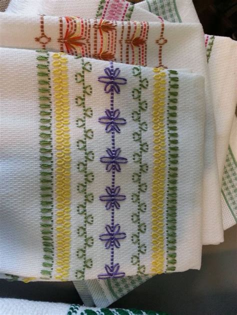 Huckaback Swedish Weaving Swedish Weaving Patterns Swedish Embroidery