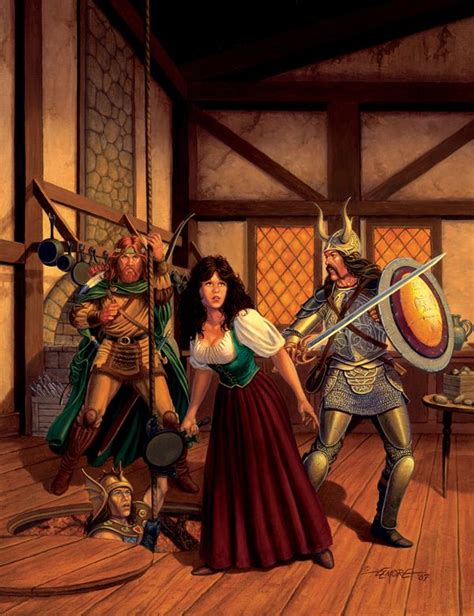 The Escape Fantasy Illustration Dungeons And Dragons Art Fantasy Artist
